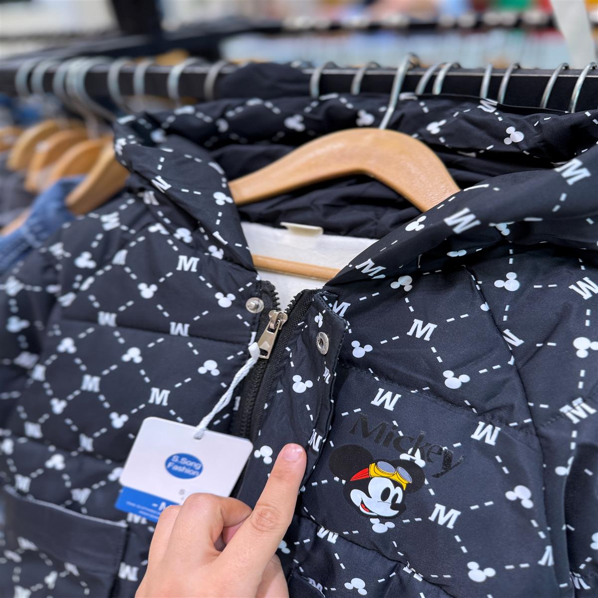 کاپشن وارداتی میکی